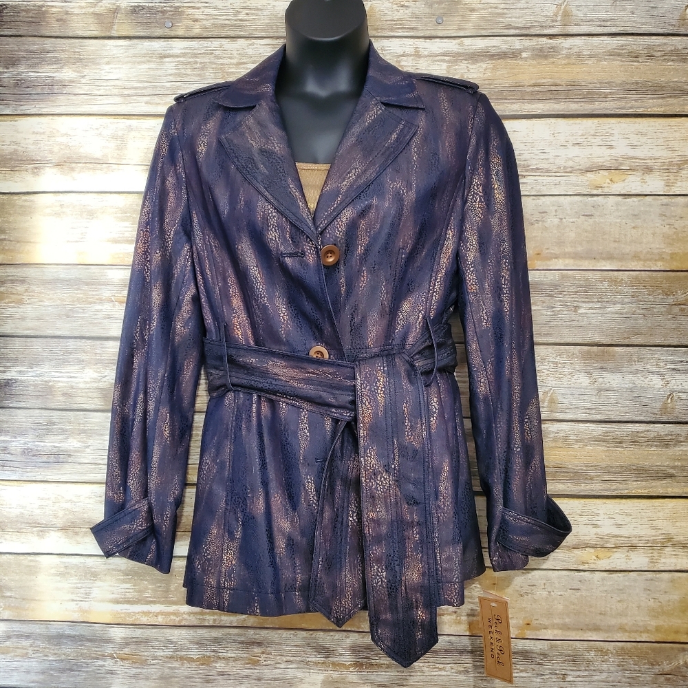 Peck & Peck Weekend Short Trench Coat